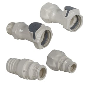 FFC35 Series Polysulfone High-Flow Non-Valved Quick Disconnects